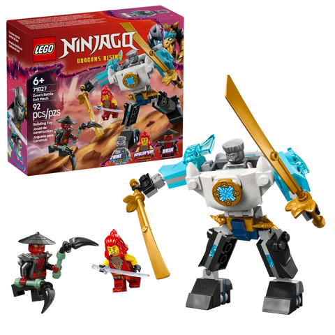 LEGO® NINJAGO® Zane's Battle Suit Mech Set 71827