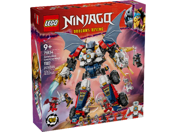 LEGO® NINJAGO® Zane's Ultra Combiner Mech Set 71834