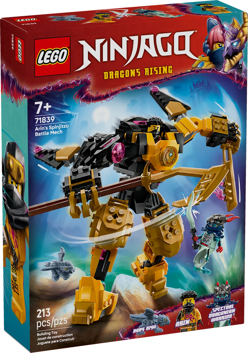 LEGO®  NINJAGO® Arin's Spinjitzu Battle Mech Set 71839