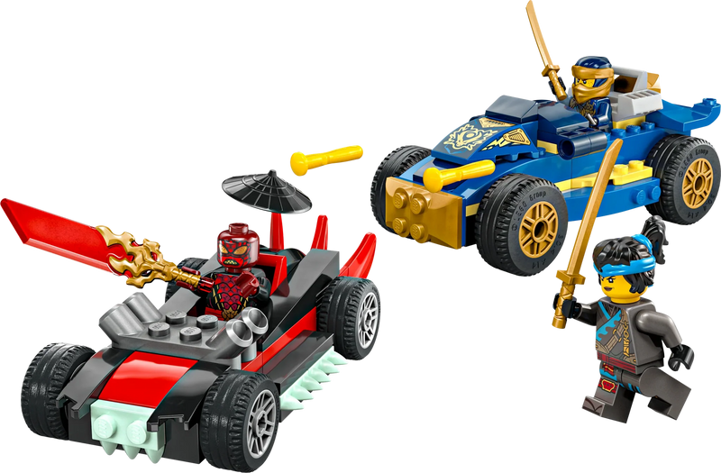 LEGO®  NINJAGO® Rogue vs. Drix Race Car Duel Set 71840
