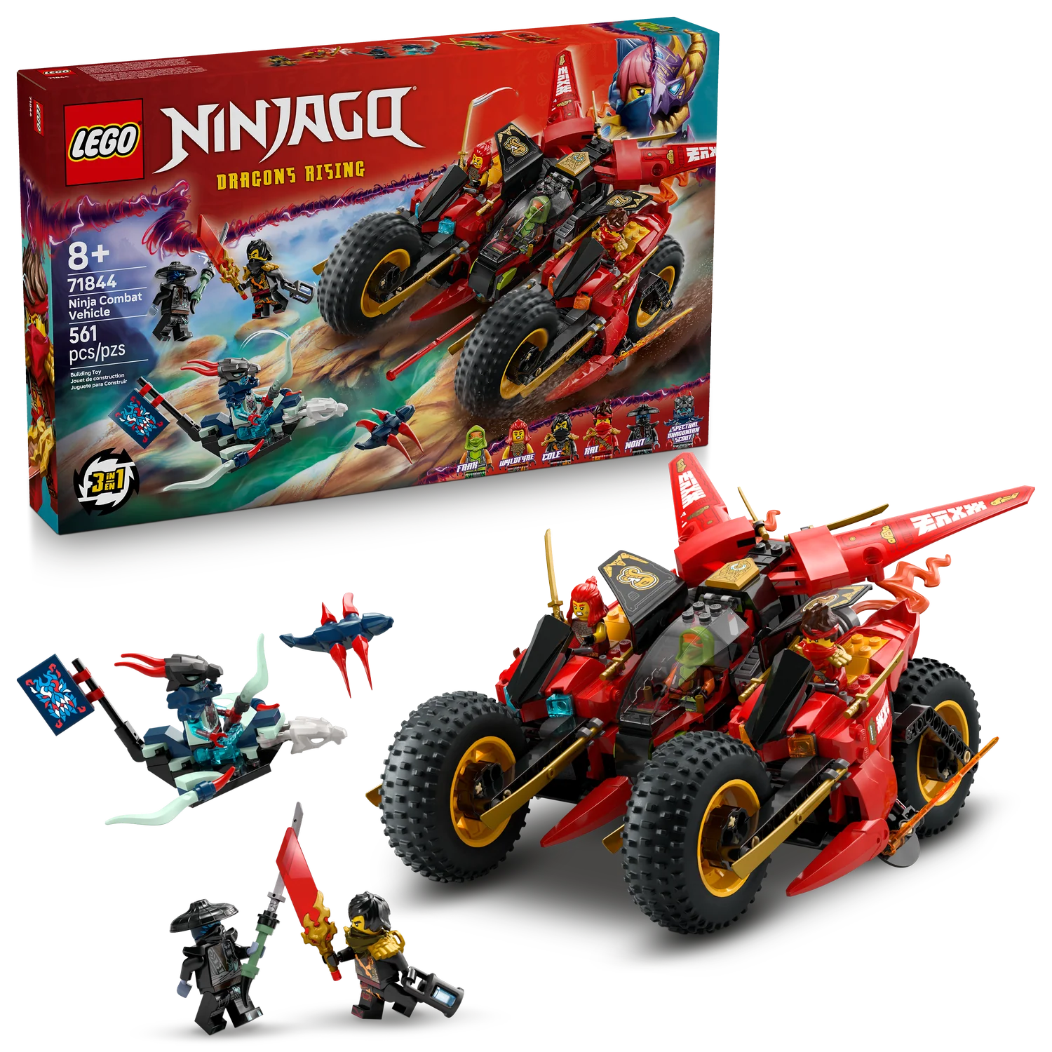 LEGO®  NINJAGO® Ninja Combat Vehicle Set 71844