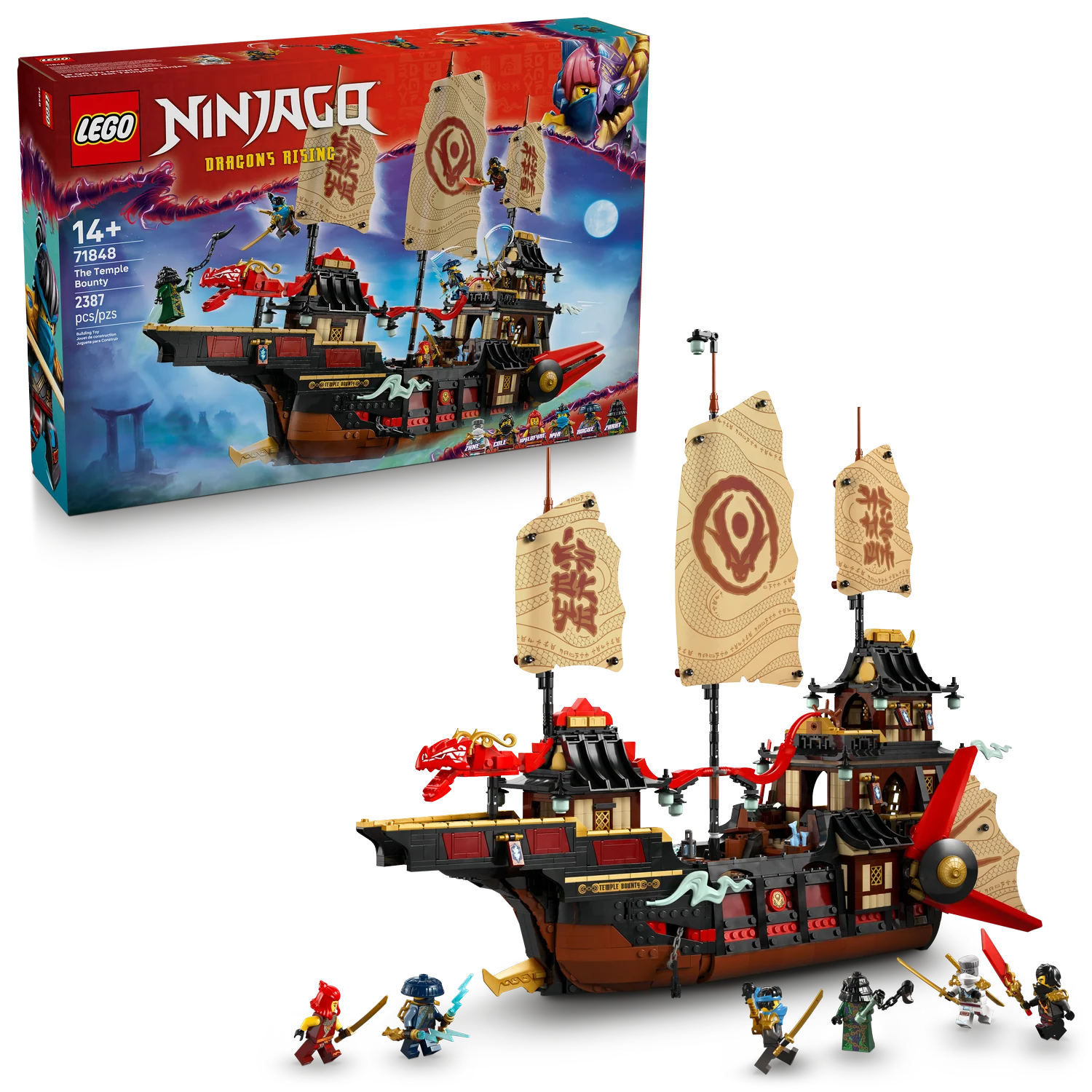 LEGO®  NINJAGO® The Temple Bounty Set 71848