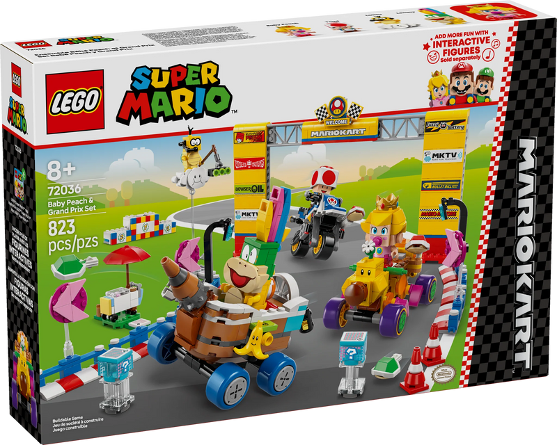 LEGO® MARIOKART™ Baby Peach & Grand Prix Set 72036