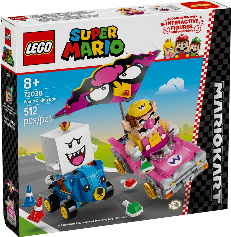 LEGO® MARIOKART™ Wario & King Boo Set 72038