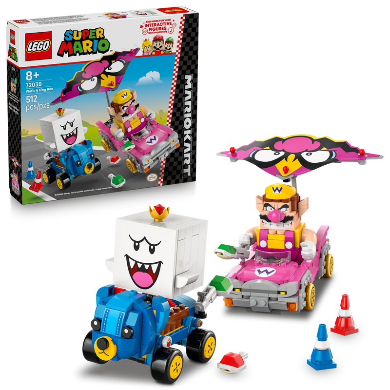 LEGO® MARIOKART™ Wario & King Boo Set 72038