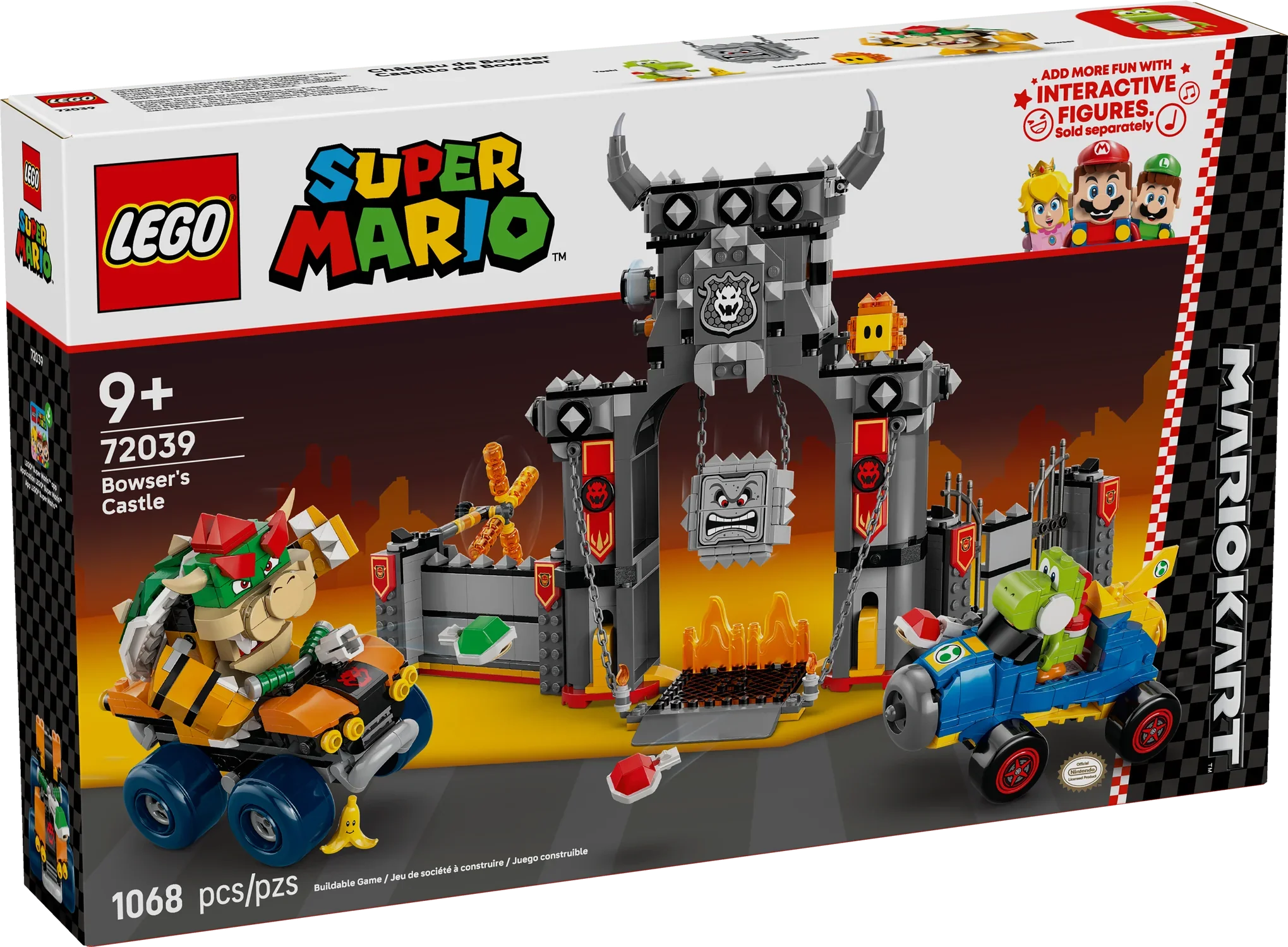 LEGO® MARIOKART™ Bowser's Castle Set 72039