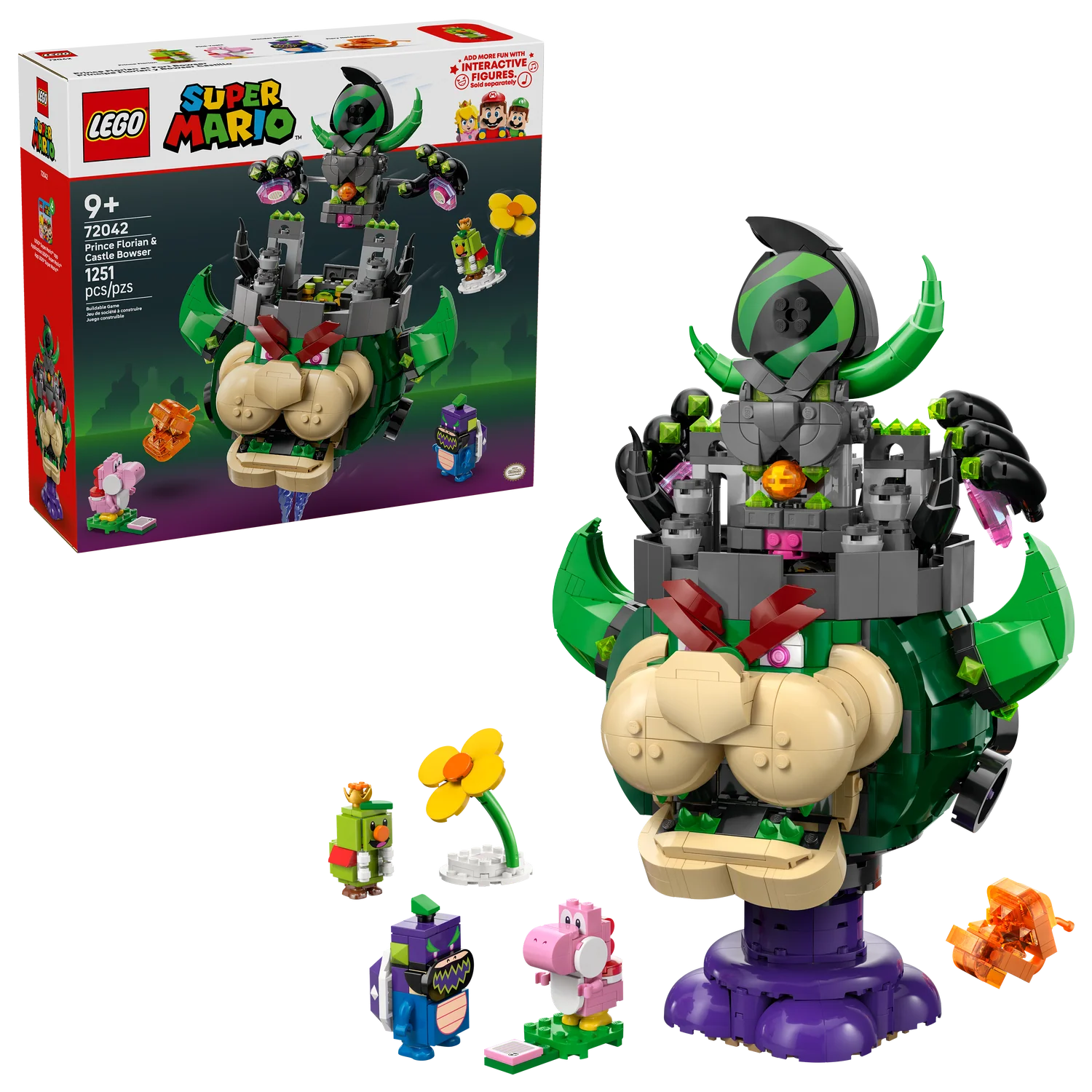 LEGO® Super Mario Bros™ Prince Floria & Castle Bowser Set 72042