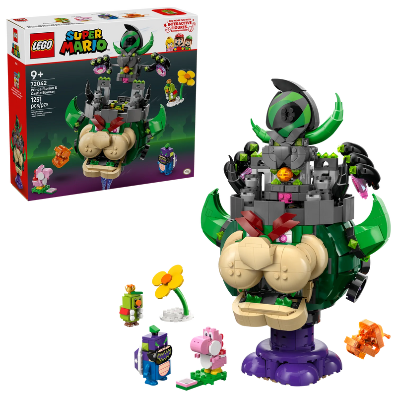 LEGO® Super Mario Bros™ Prince Floria & Castle Bowser Set 72042