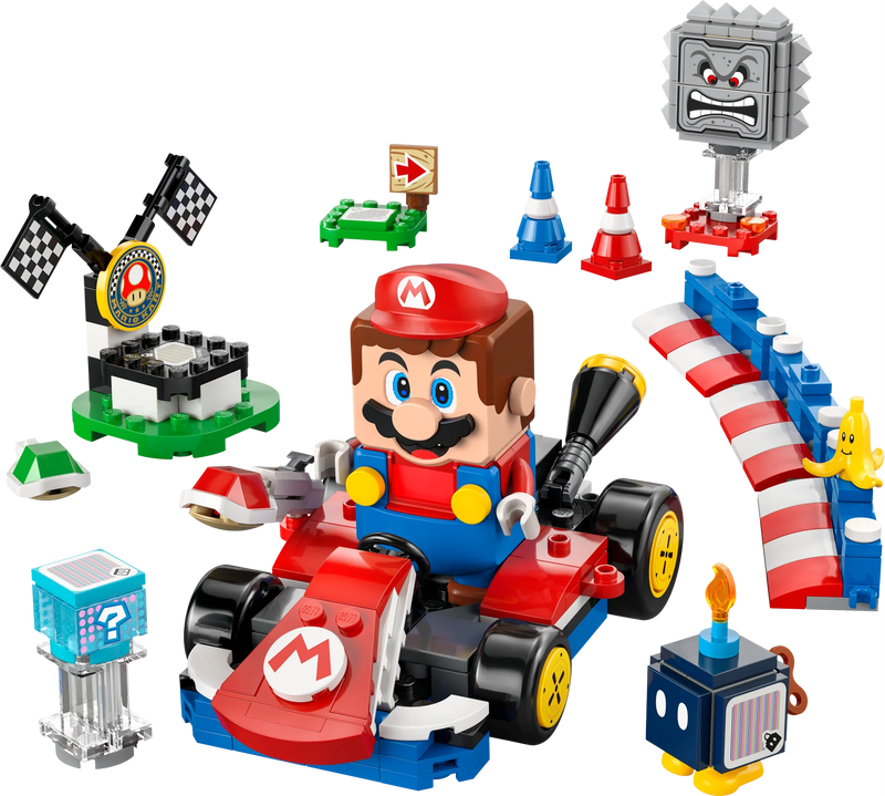 LEGO® MARIOKART™ Interactive Mario™ & Standard Kart Set 72043