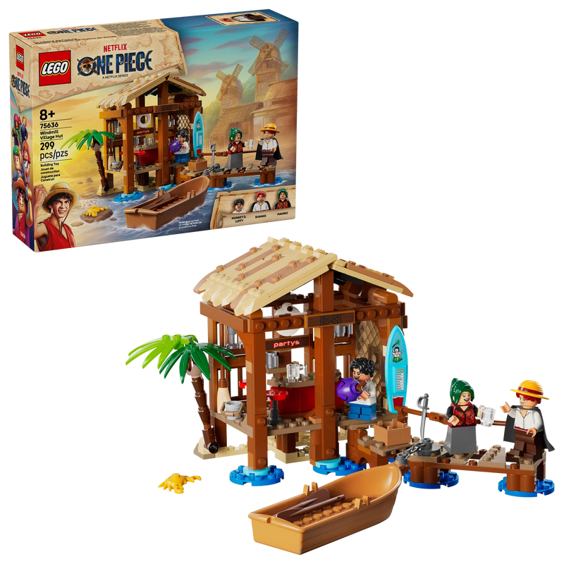 LEGO® ONE PIECE Windmill Village Hut Set 75636
