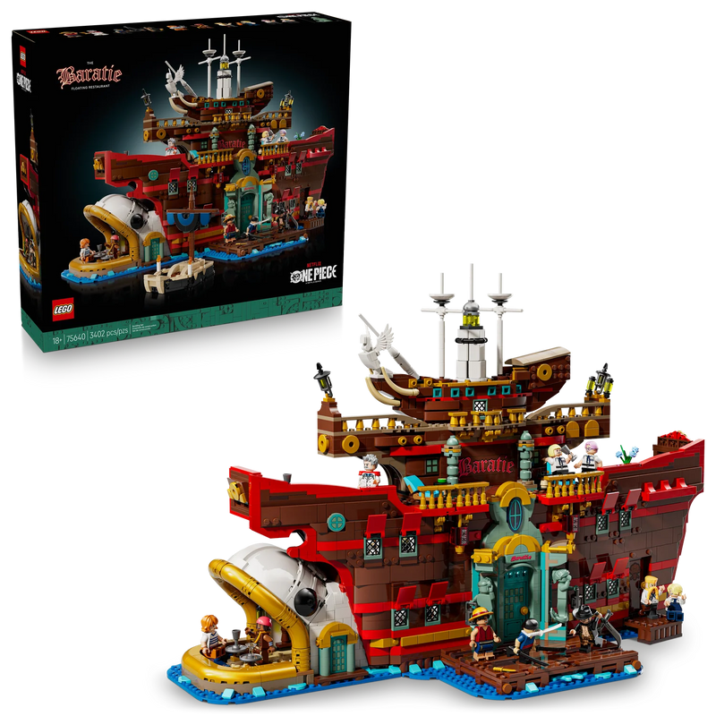 LEGO® ONE PIECE The Baratie Floating Restaurant Set 75640
