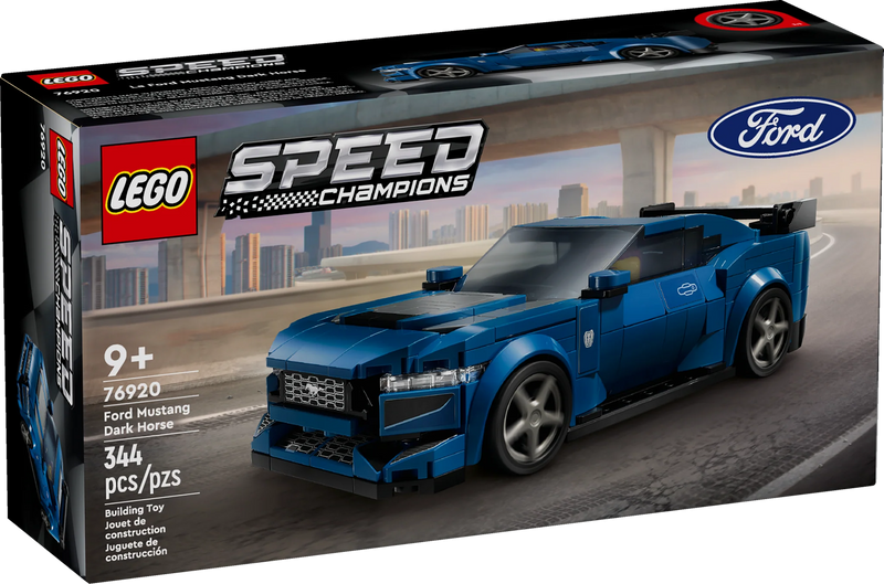 LEGO® SPEED CHAMPIONS Ford Mustang Dark Horse Sports Car Set 76920