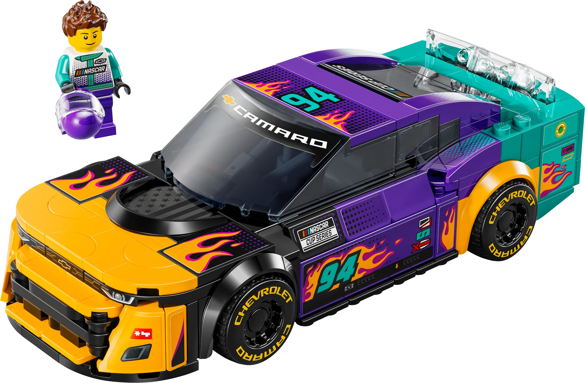 LEGO® SPEED CHAMPIONS NASCAR® Next Gen Chevrolet Camaro ZL1 Set 76935