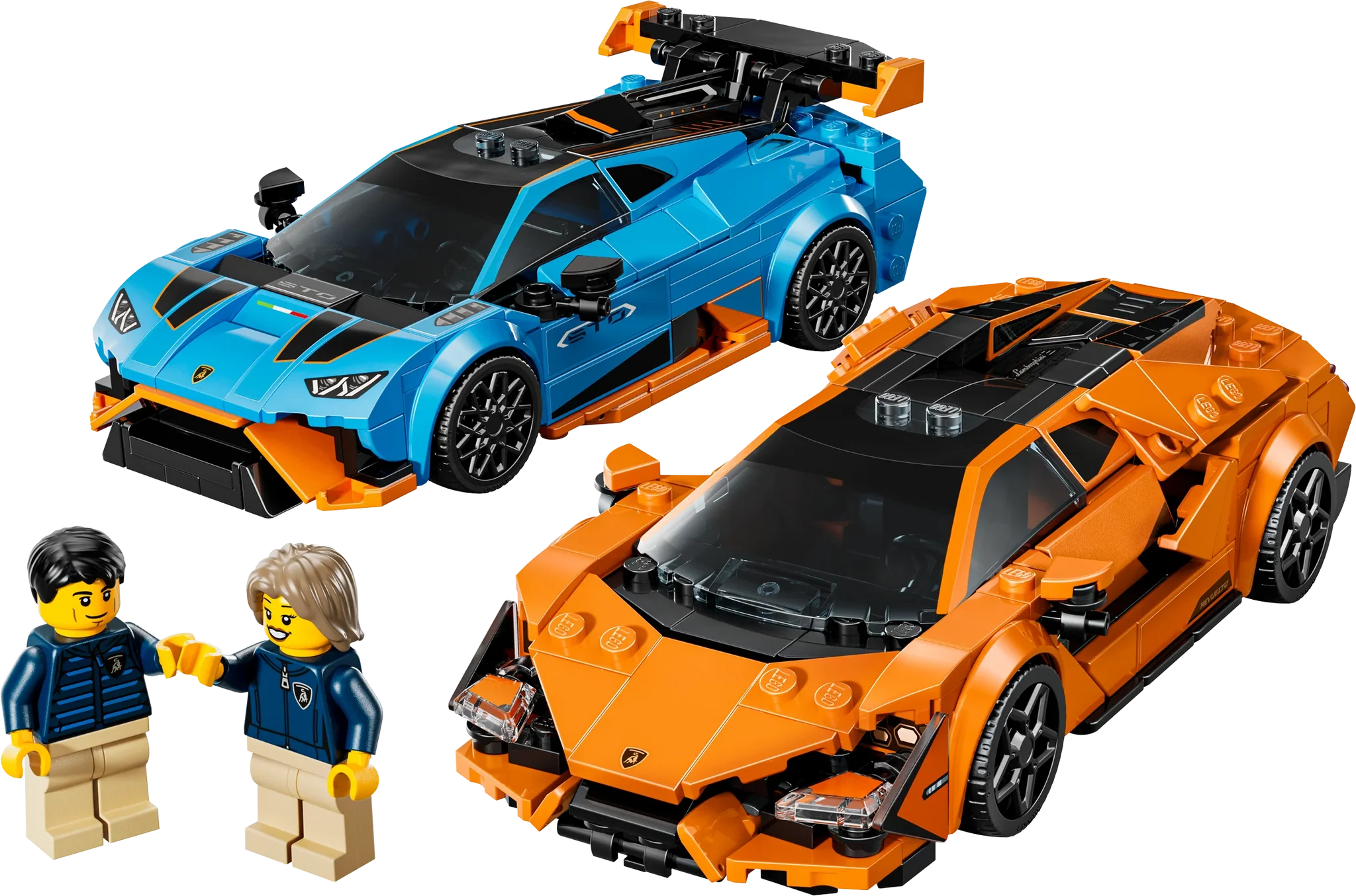 LEGO® SPEED CHAMPIONS Lamborghini Revuelto & Huracán STO Set 77238