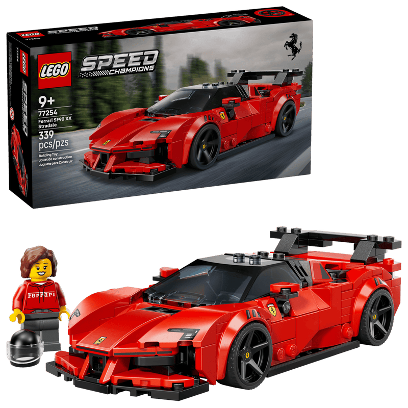 LEGO® SPEED CHAMPIONS Ferrari SF90 XX Stradale Sports Car Set 77254