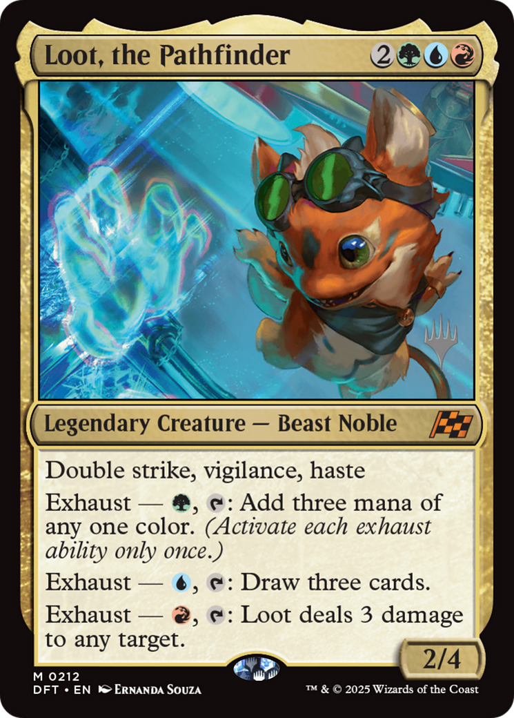 Loot, the Pathfinder [Aetherdrift Promos]