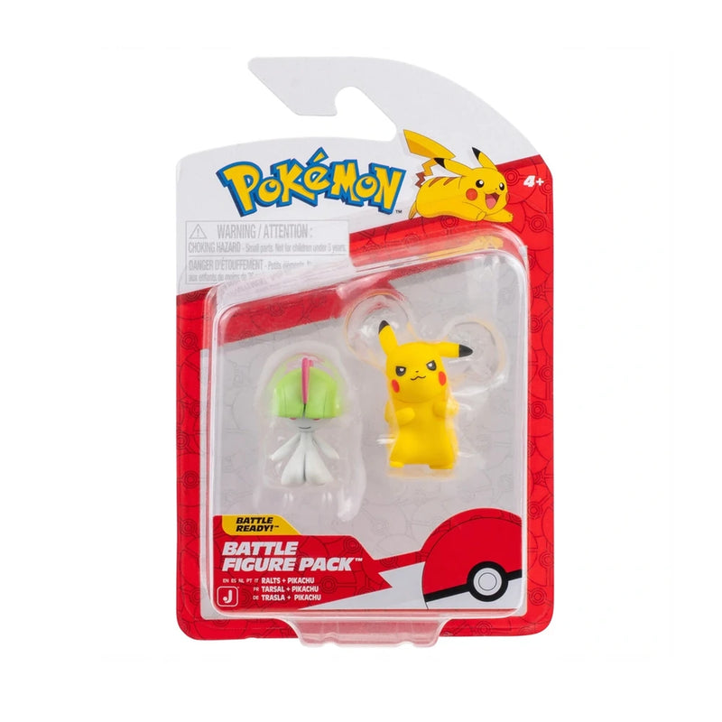 Pokémon - Battle Figure Pack (Ralts - Pikachu)