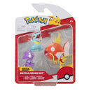 Pokémon - 3 Battle Figure Pack (Toxel - Totodile - Magikarp)