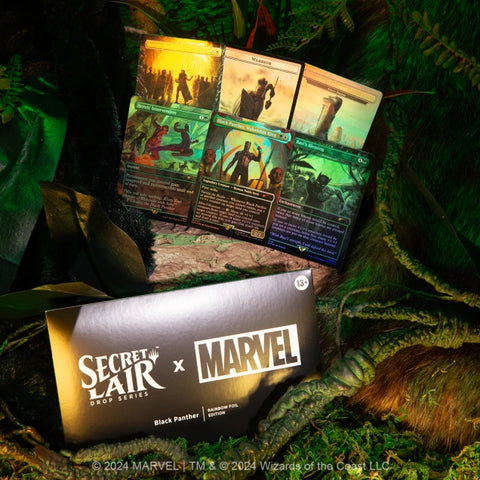 Magic The Gathering - Secret Lair Drop: Secret Lair x Marvel's Black Panther (Rainbow Foil Edition)
