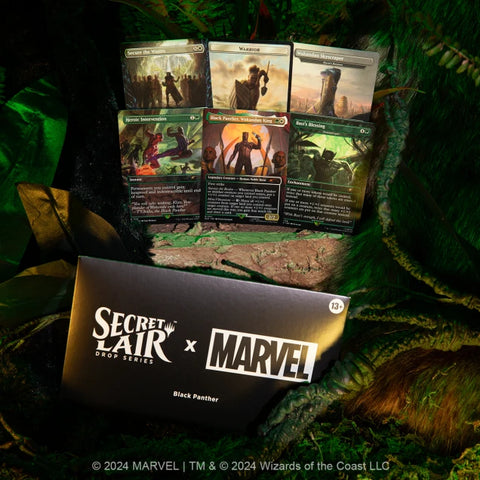 Magic The Gathering - Secret Lair Drop: Secret Lair x Marvel's Black Panther (Non-Foil Edition)
