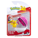 Pokémon - Clip 'N' Go - Figure & Poké Ball Set (Pikachu - Love Ball)