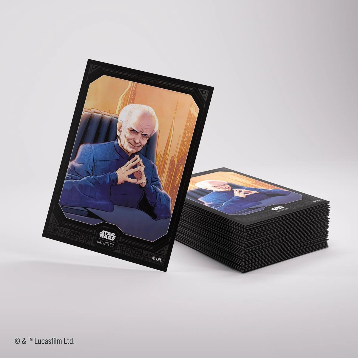 Gamegenic - Star Wars:Unlimited - Premium Art Sleeves (Chancellor Palpatine)