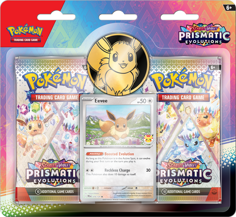 Scarlet & Violet - Prismatic Evolutions - 2 Pack Blister