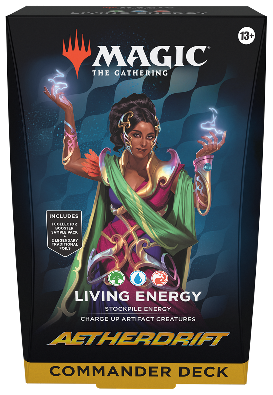 Magic The Gathering - Aetherdrift Living Energy - Commander Deck