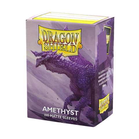 Dragon Shield - Standard Matte Sleeves - Amethyst (100)
