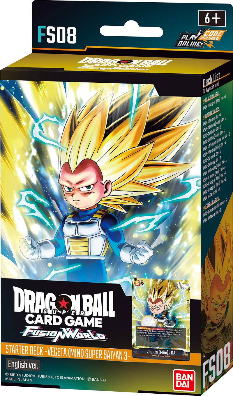 Dragon Ball Fusion World - Vegeta (Mini) Super Saiyan 3 - Starter Deck