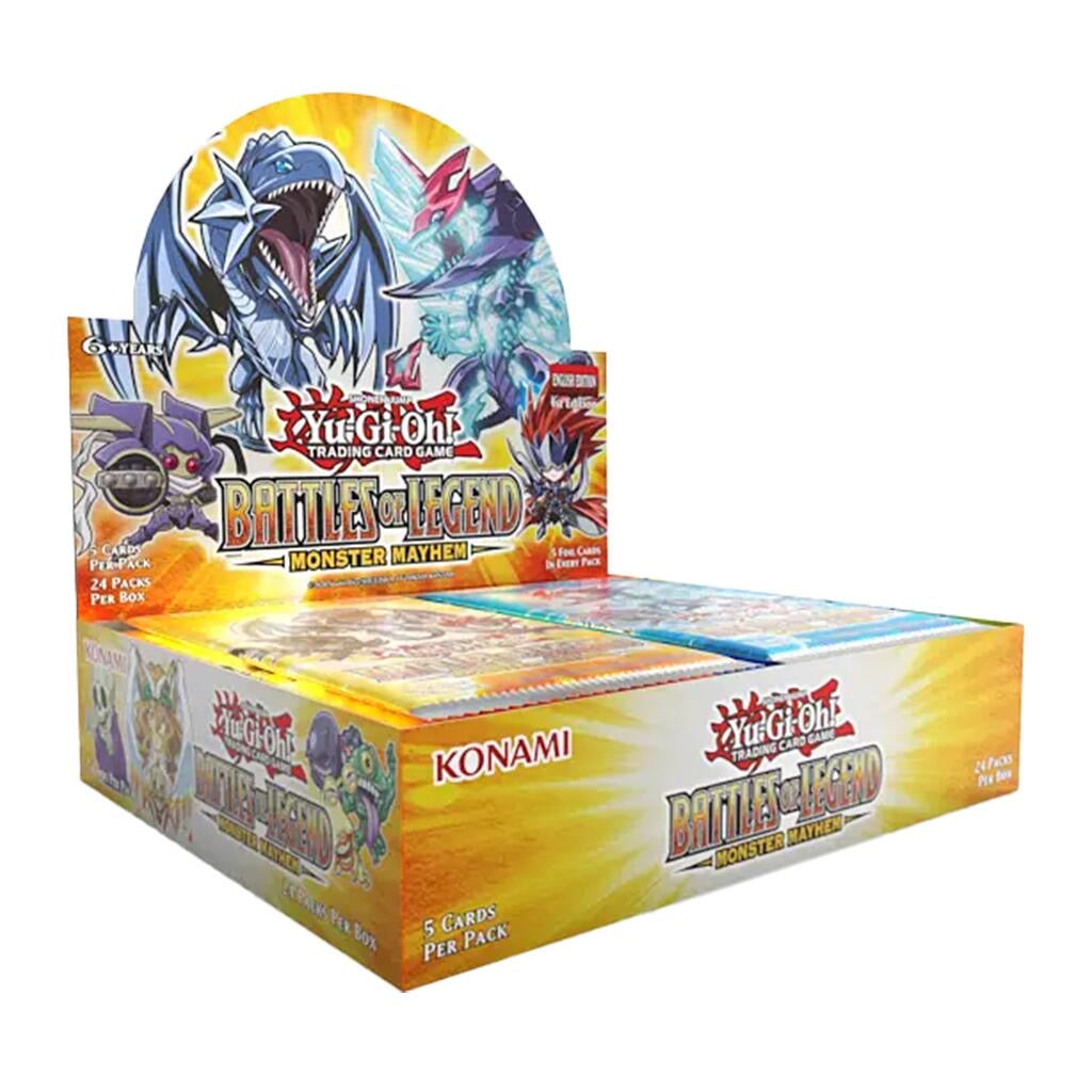 Yu-Gi-Oh! - Battle of Legends Monster Mayhem - 1st Edition - Booster Box