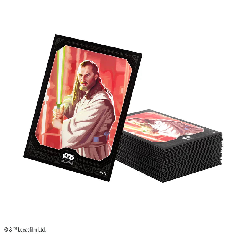 Gamegenic - Star Wars Unlimited - Qui-Gon Jinn - Art Sleeve (60)