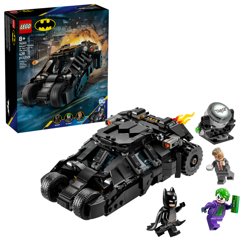 LEGO® Batman™  Tumbler vs. Two Face™ & The Joker™ Set 76303
