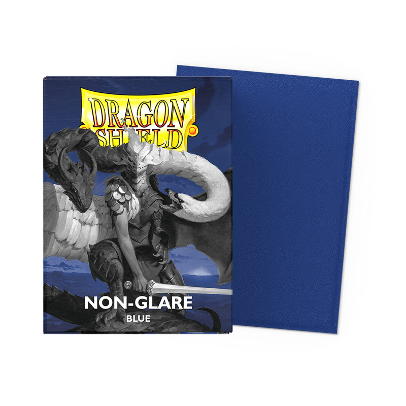 Dragon Shield - Standard Matte Non-Glare Sleeves - Blue (100)
