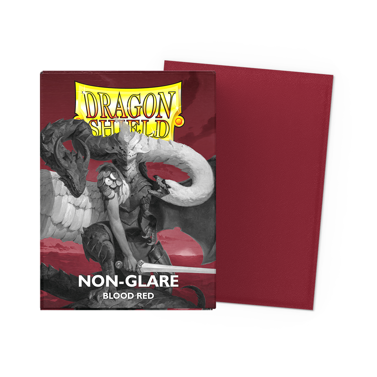 Dragon Shield - Standard Matte Non-Glare Sleeves - Blood Red (100)