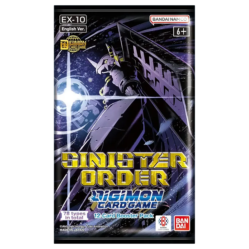 Digimon - Sinister Order - Booster Pack (EX-10)