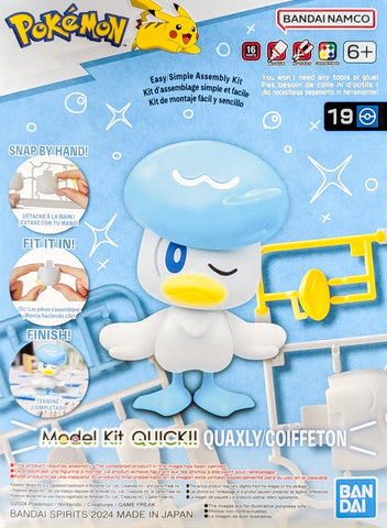 Pokémon - Quaxly - Model Kit Quick!!