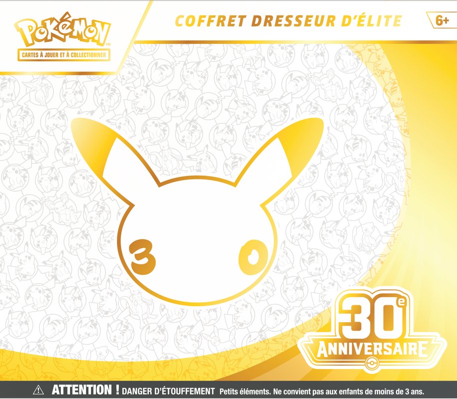 Pokémon - 30e Anniversaire - Coffret Dresseur D'élite (French)