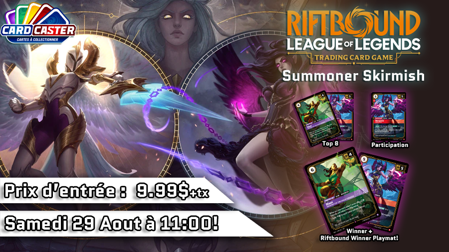 Riftbound - Summoner Skirmish August - Samedi 29 Aout 11h00