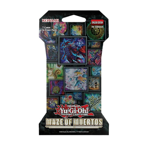 Yu-Gi-Oh! - Maze Of Muertos - 1st Edition - Sleeved Booster Pack