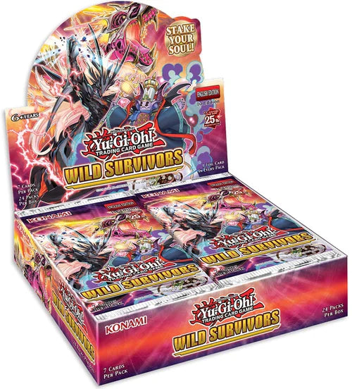 Yu-Gi-Oh! - Wild Survivors - 1st Edition - Booster Box