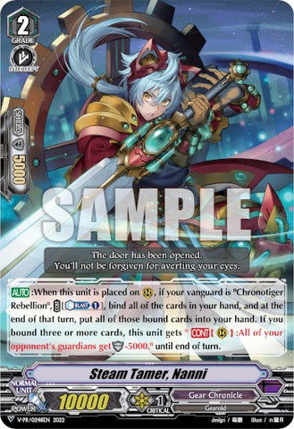 Steam Tamer, Nanni (V-PR/0248EN) [V Promo Cards]