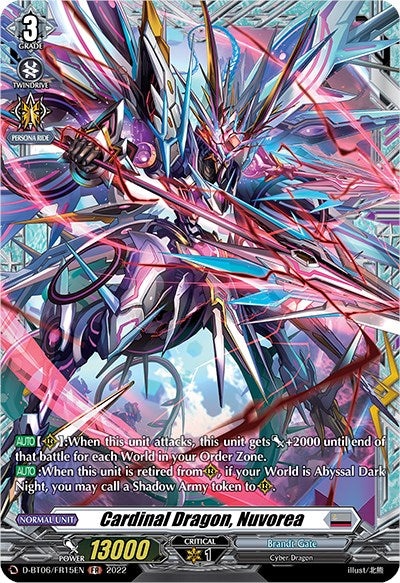 Cardinal Dragon, Nuvorea (D-BT06/FR15EN) [Blazing Dragon Reborn]