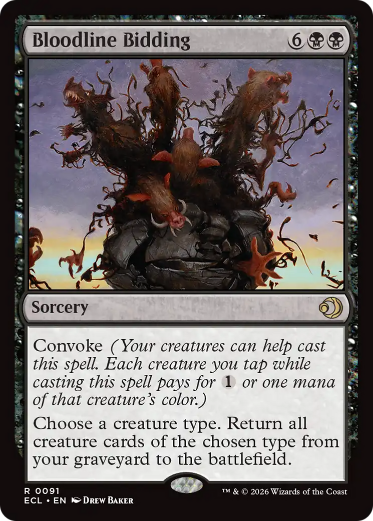 Bloodline Bidding [Lorwyn Eclipsed]