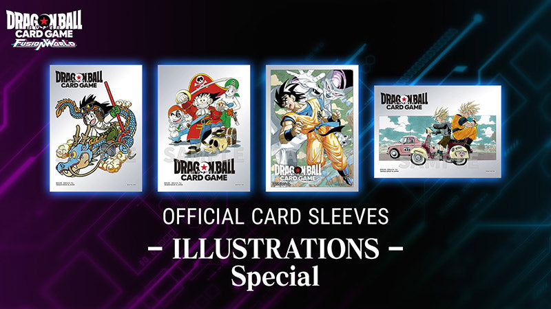 Dragon Ball Fusion World - Son Goku & Son Gohan - Card Sleeves Special Illustrations