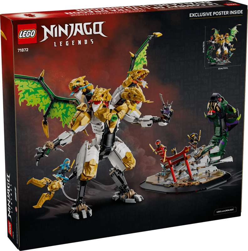 LEGO® Battle at the Dragon's Blade Set 71872