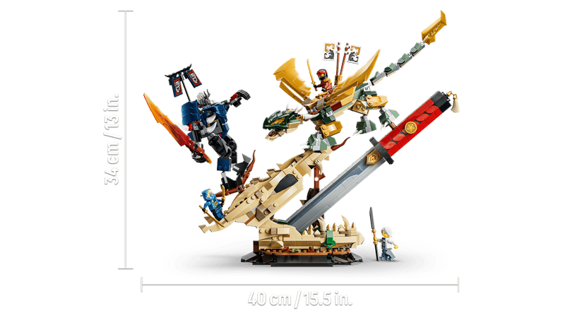 LEGO® Battle at the Dragon's Blade Set 71871