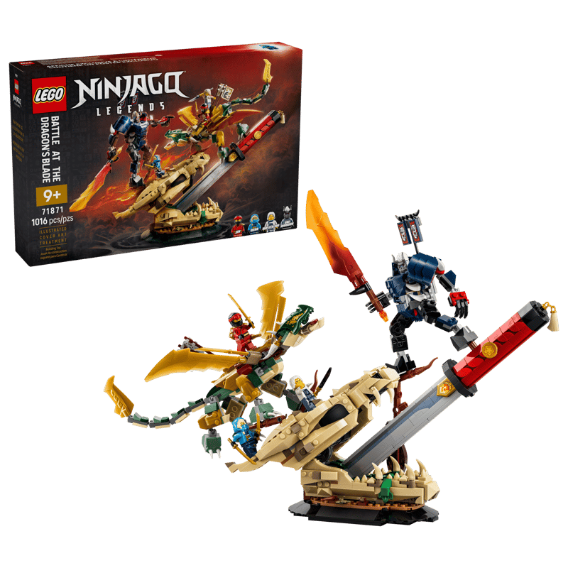 LEGO® Battle at the Dragon's Blade Set 71871