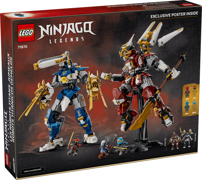 LEGO® The Twin Titan Mechs Set 71870