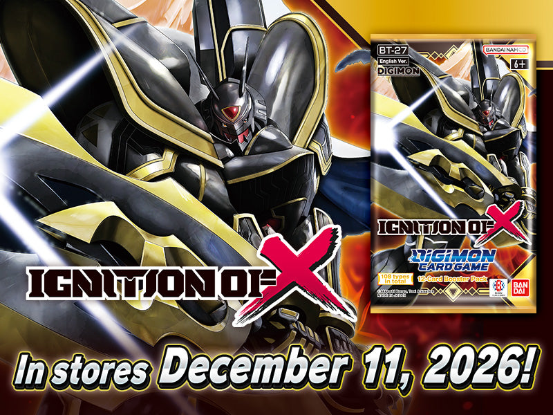 *Pre-Order* Digimon - Ignition of X - Booster Box (BT-27)